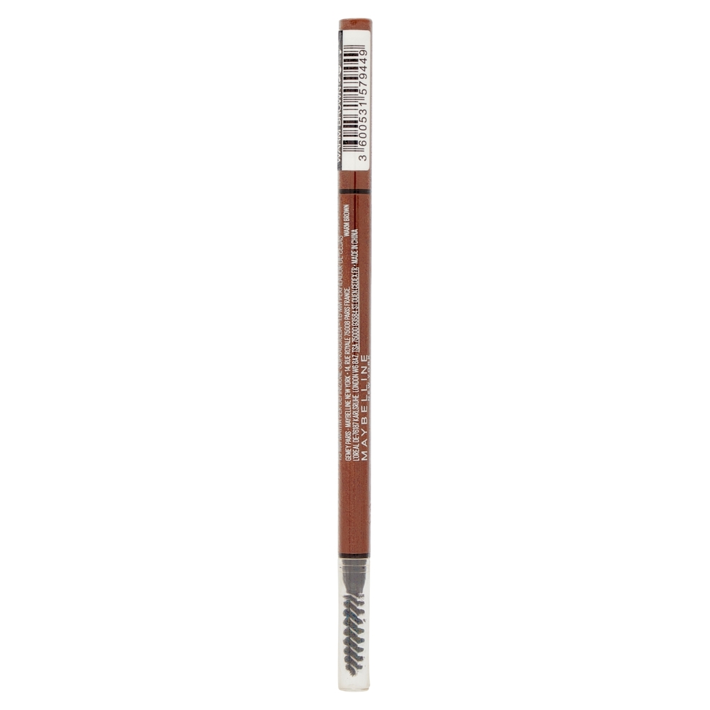 Maybelline New York Matita Sopracciglia Brow Ultra Slim, 003 Warm Brown